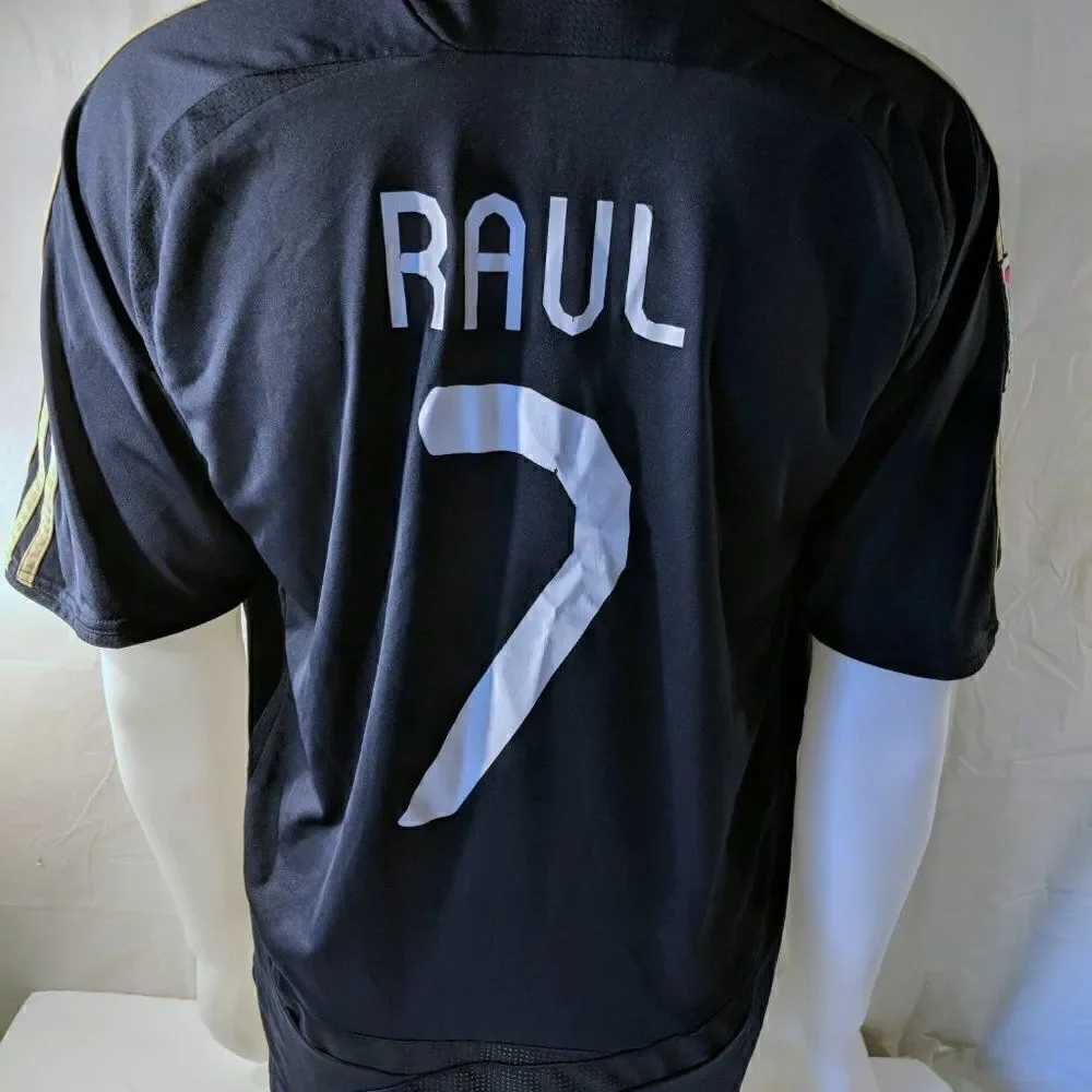 ‎Real Madrid Raul Gonzalez Navy Adidas Jersey